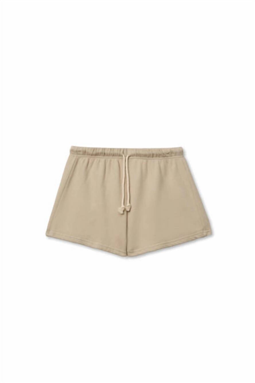 NEW PERFECTWHITETEE women's layla shorts in driftwood